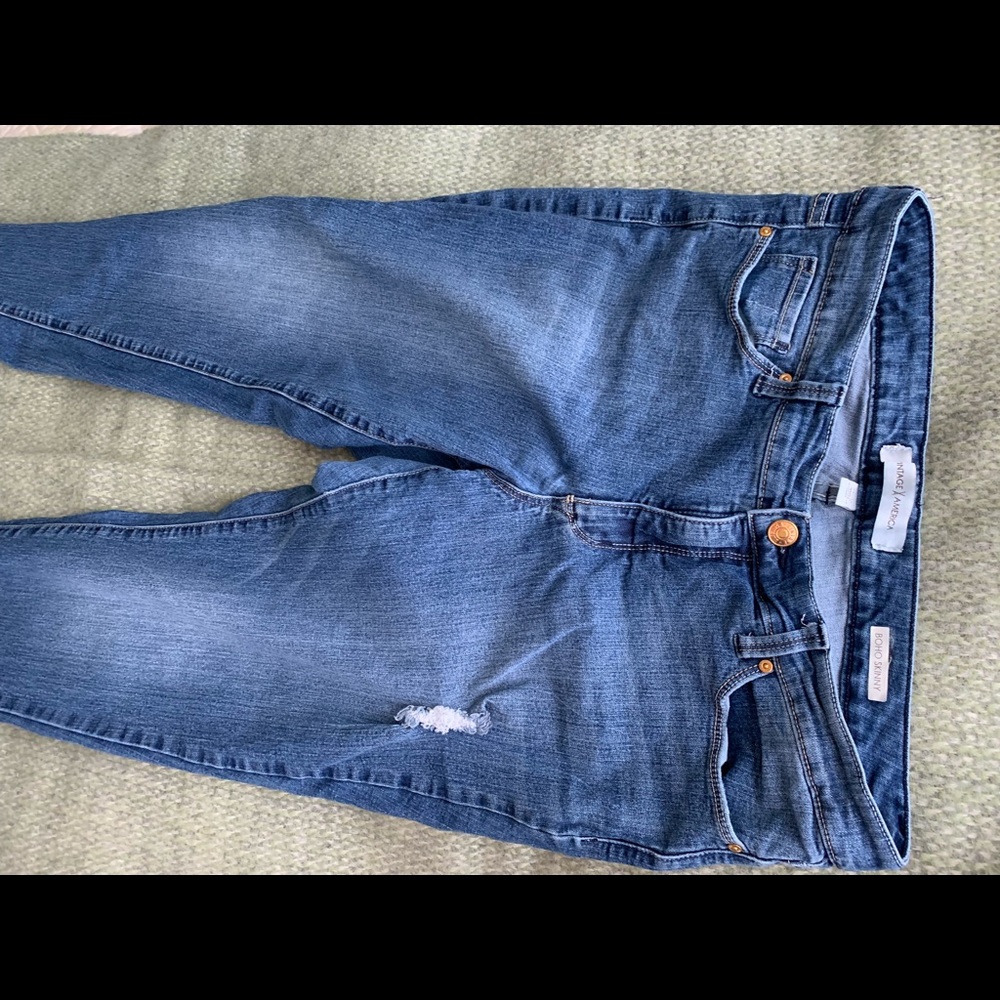 Vintage America Skinny Jeans size 14